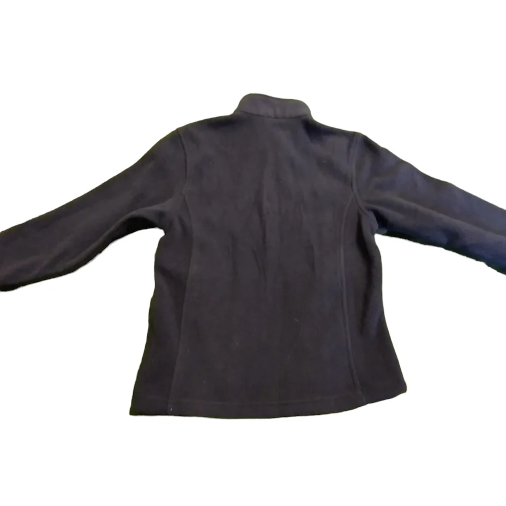 💚 Dark Blue Port Authority Fleece Zippered Jacket Youth Small